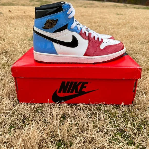 Jordan Fearless Blue Laces Jordan Fearless UNC-Chi Size 11 EUC For